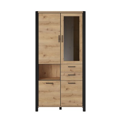 Витрина 4D2S Aktiv 24TWLK13 Helvetia дуб Таурус